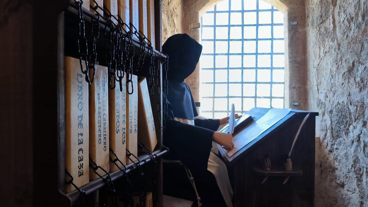 Una de las recreaciones que pueden contemplarse en el museo de la torre del Castillo de Villena.