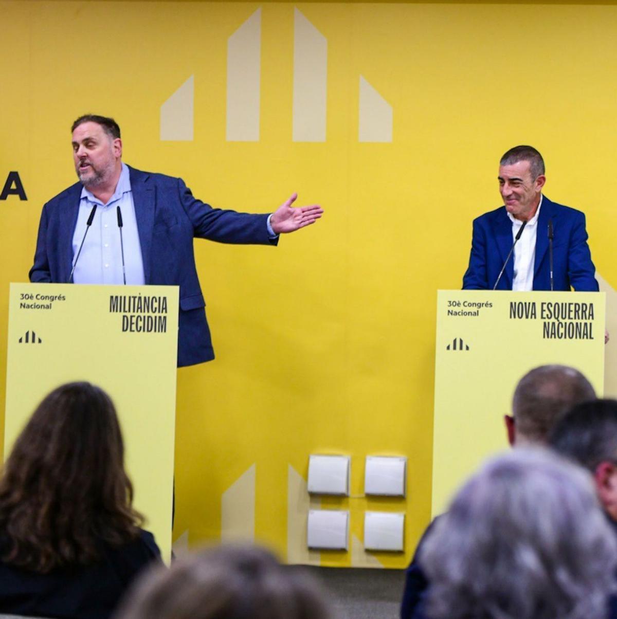 Les cinc diferències entre Junqueras i Godàs Les cinc diferències entre Junqueras i Godàs