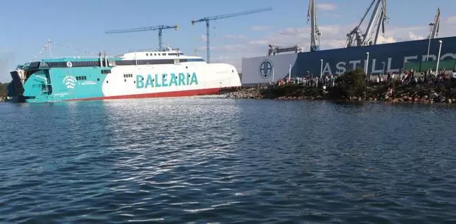 El nuevo encargo de Baleària dará trabajo dos años y medio a Armón