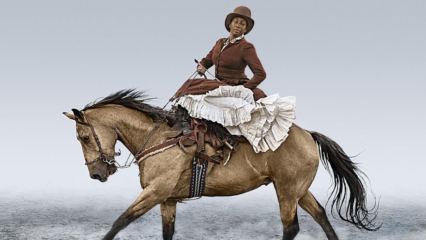 Una de las fotografías de Ayana V. Jackson expuestas en el Museo de Antropología.