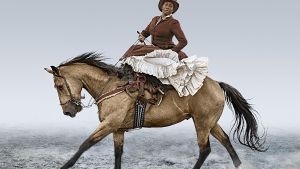 Una de las fotografías de Ayana V. Jackson expuestas en el Museo de Antropología.