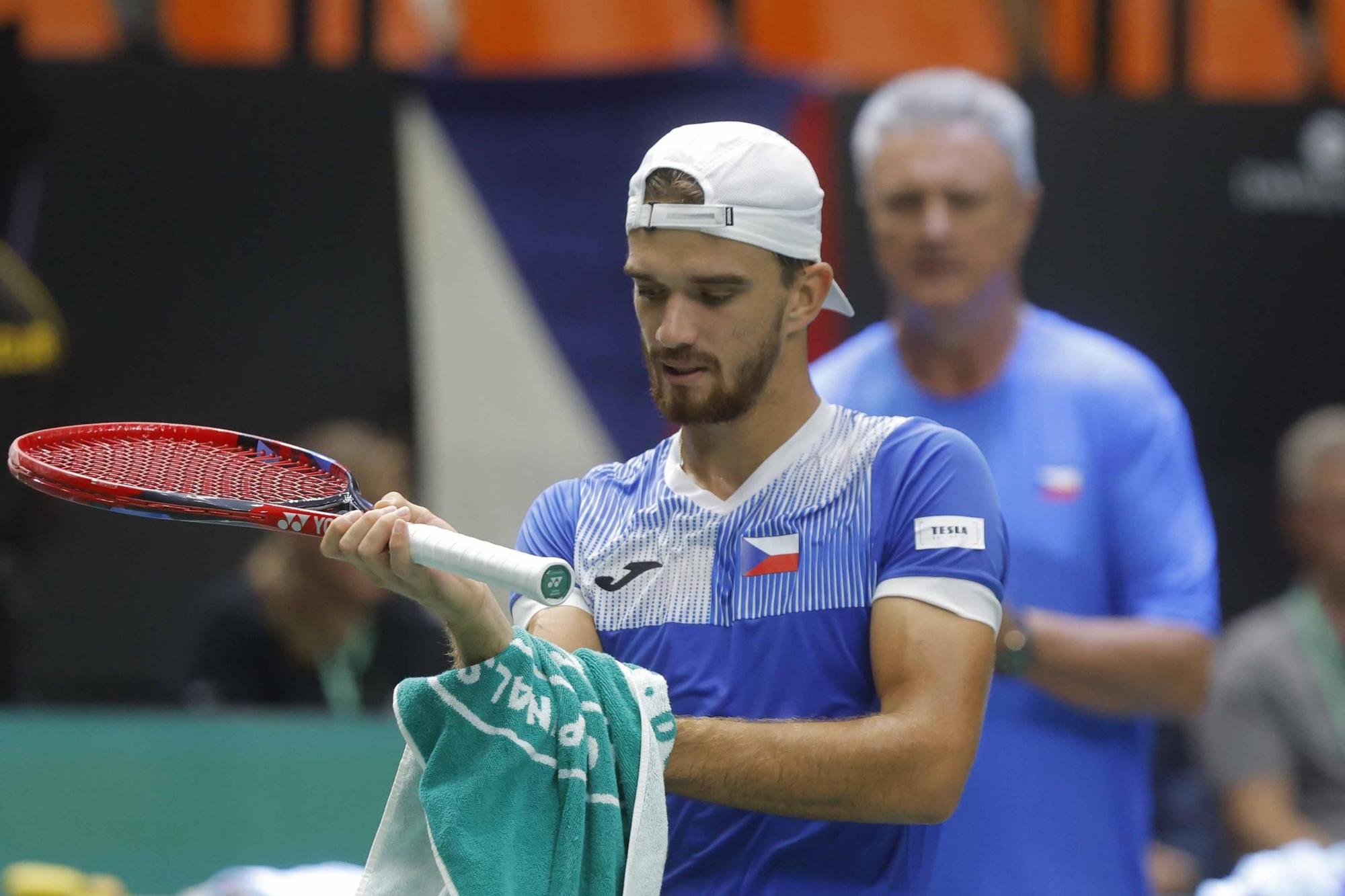 Tercera jornada de Copa Davis entre Rep. Checa y Corea