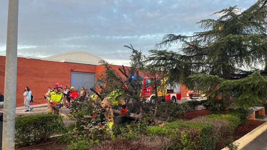 La DANA azota Castellón con fuertes tormentas eléctricas y granizo