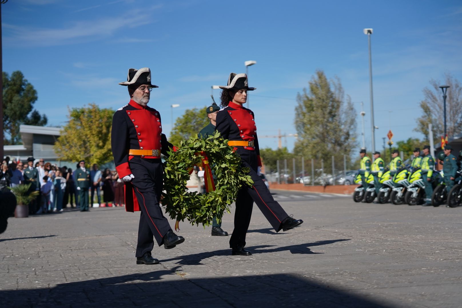 Fotogalería | Así ha celebrado la Guardia Civil de Cáceres el día de su patrona, la Virgen del Pilar