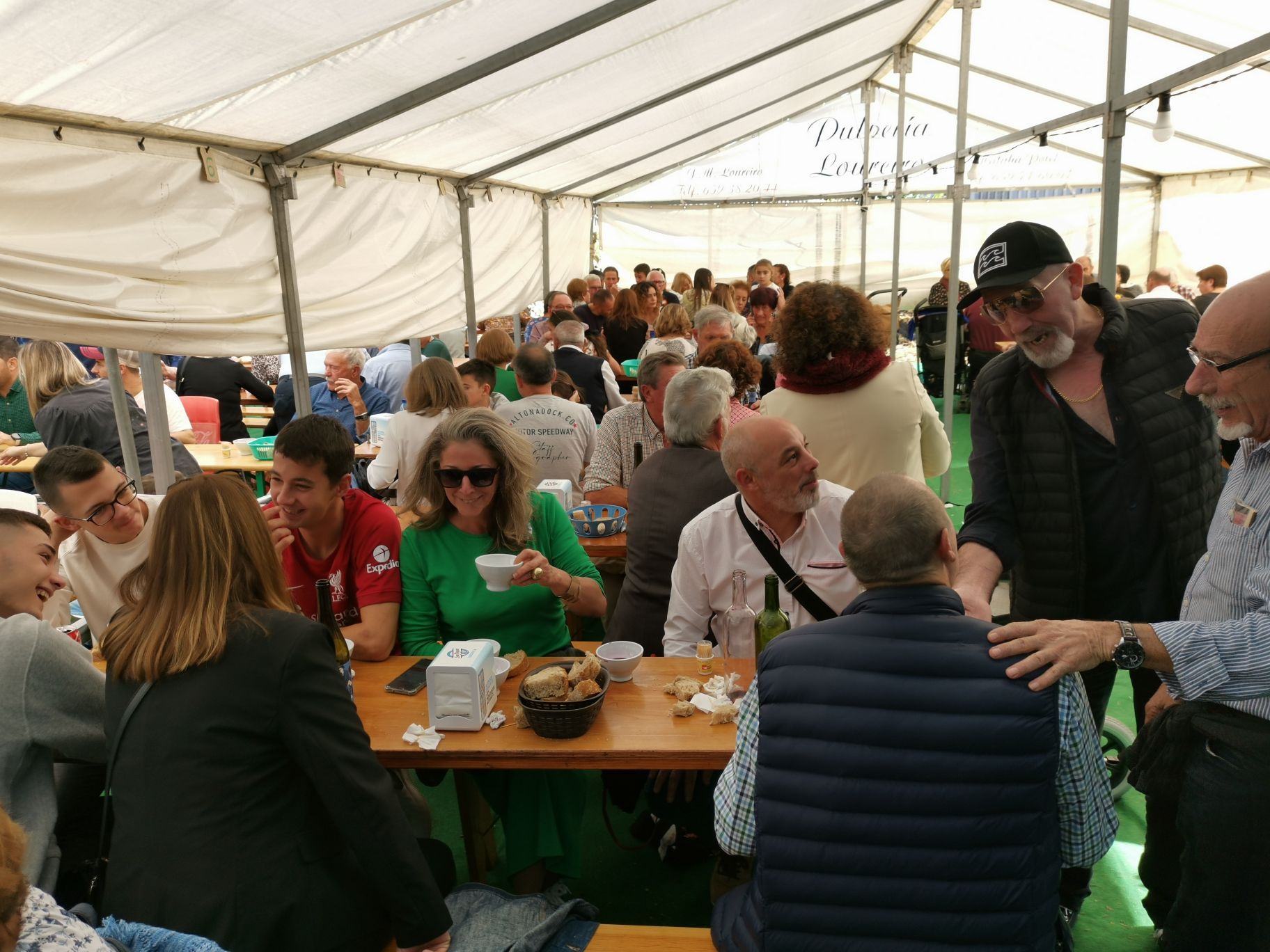 Fe y comida arropan al San Martiño en Moaña