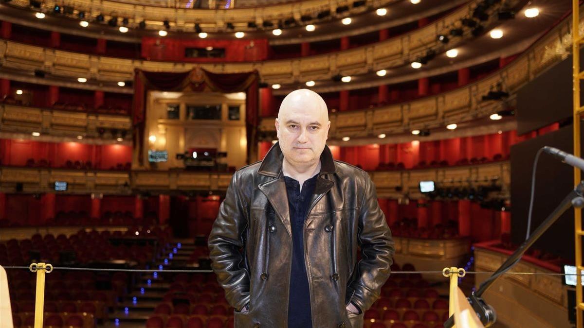 Calixto Bieito, en el Teatro Real de Madrid, donde ha estrenado 'Die soldaten'.