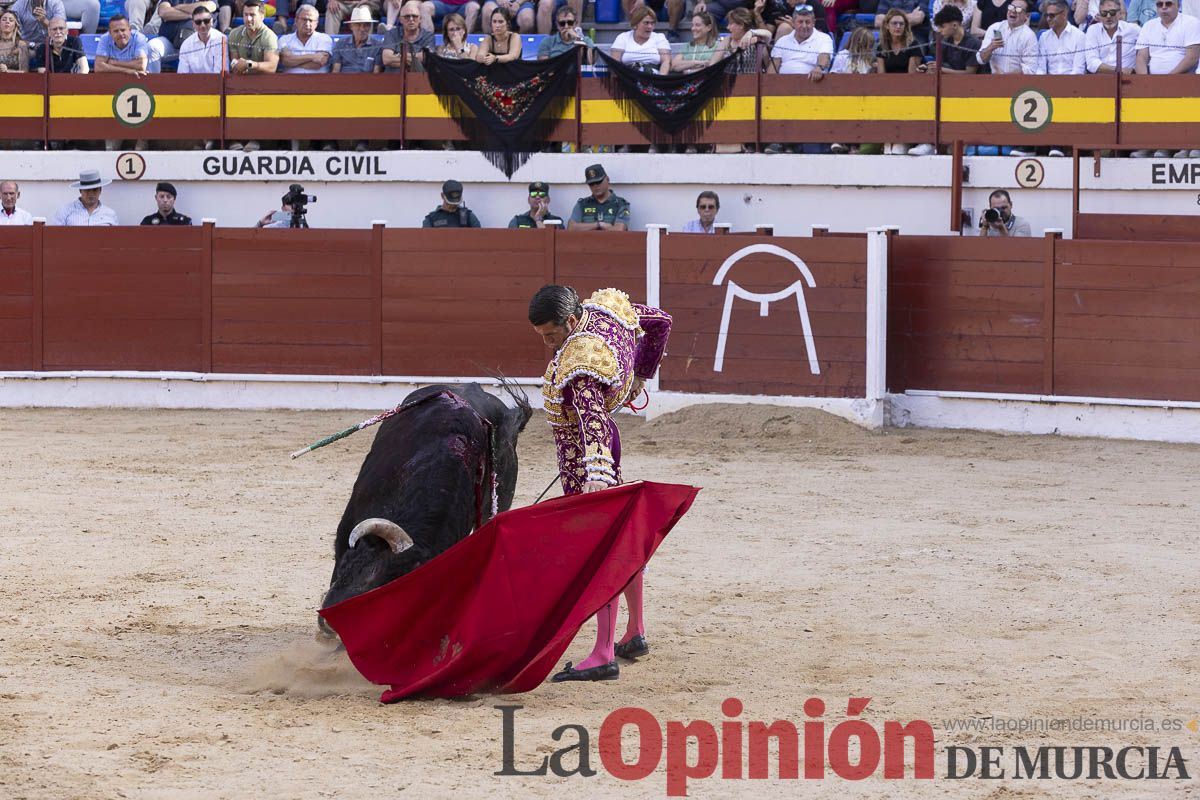 Corrida de toros en Abarán (El Fandi, Emilio de Justo, El Payo)