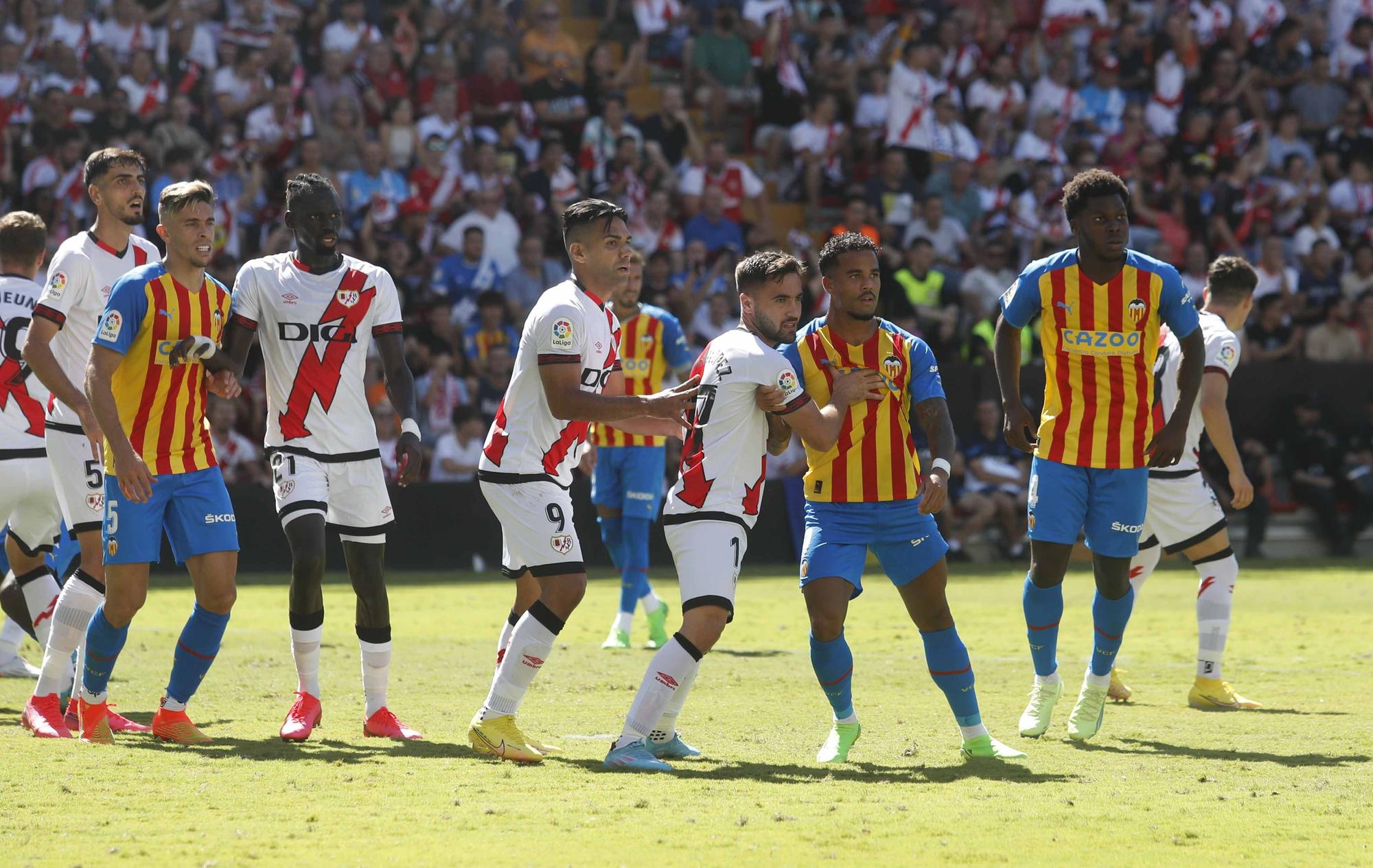 El Rayo - Valencia, en imágenes