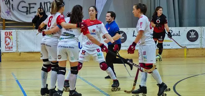Lo mejor del hockey español en el Telecable- Palau: Un partido de selección