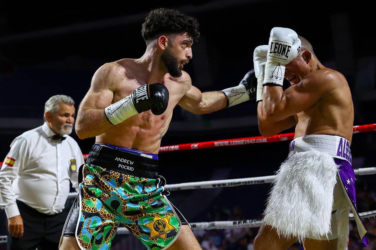 La velada de la revancha de El Cazador Jr. en Madrid, en imágenes