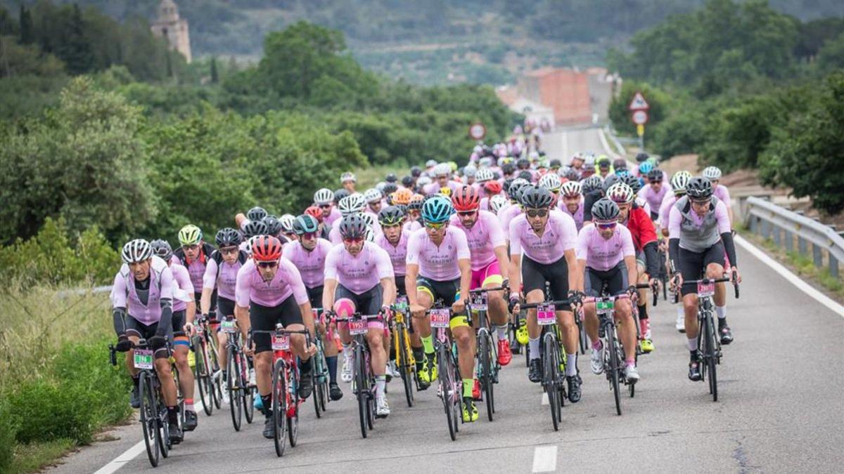 Todo preparado para la Polar Gran Fondo La Mussara