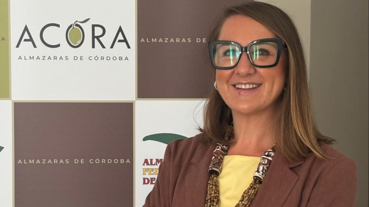 Mª Carmen Cano, nueva presidenta de la Asociación Empresarial de Almazaras Industriales de Córdoba.