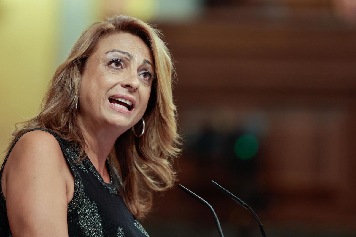 Cristina Valido interviene en el debate de investidura de Núñez Feijóo
