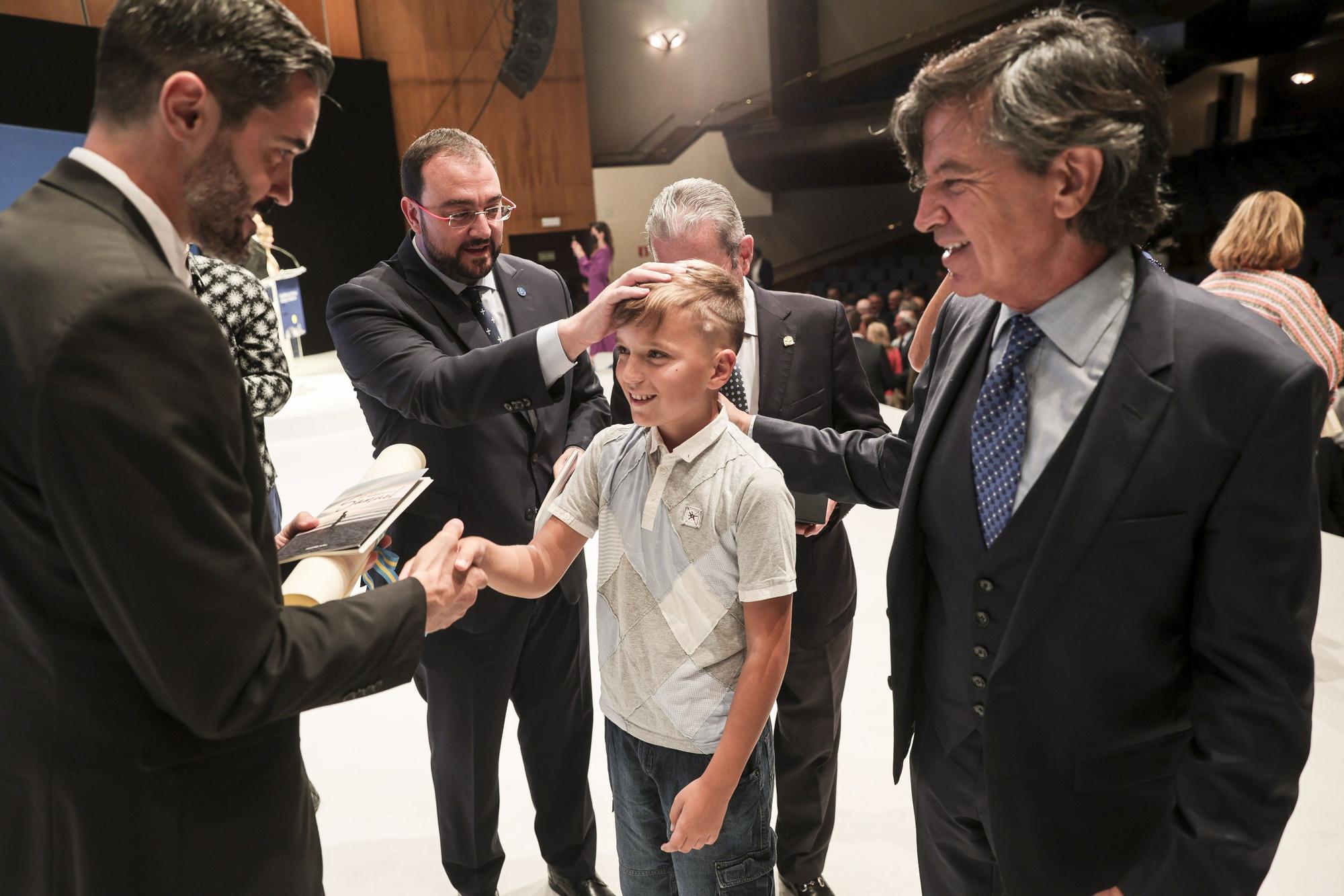 En imágenes: así fue el acto de entrega de las Medallas de Asturias