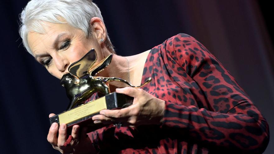 Jamie Lee Curtis dedica el León de Oro honorífico a las víctimas de discriminación