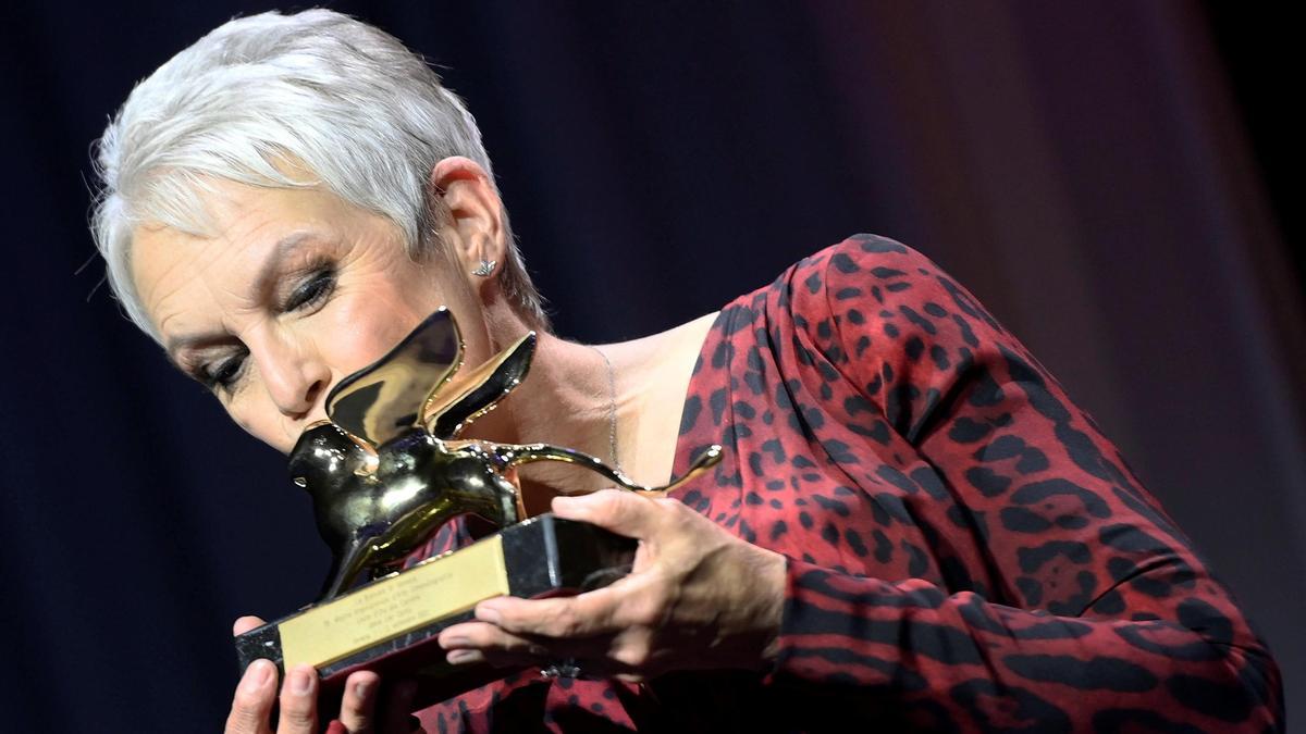 Jamie Lee Curtis, con León de Oro honorífico.