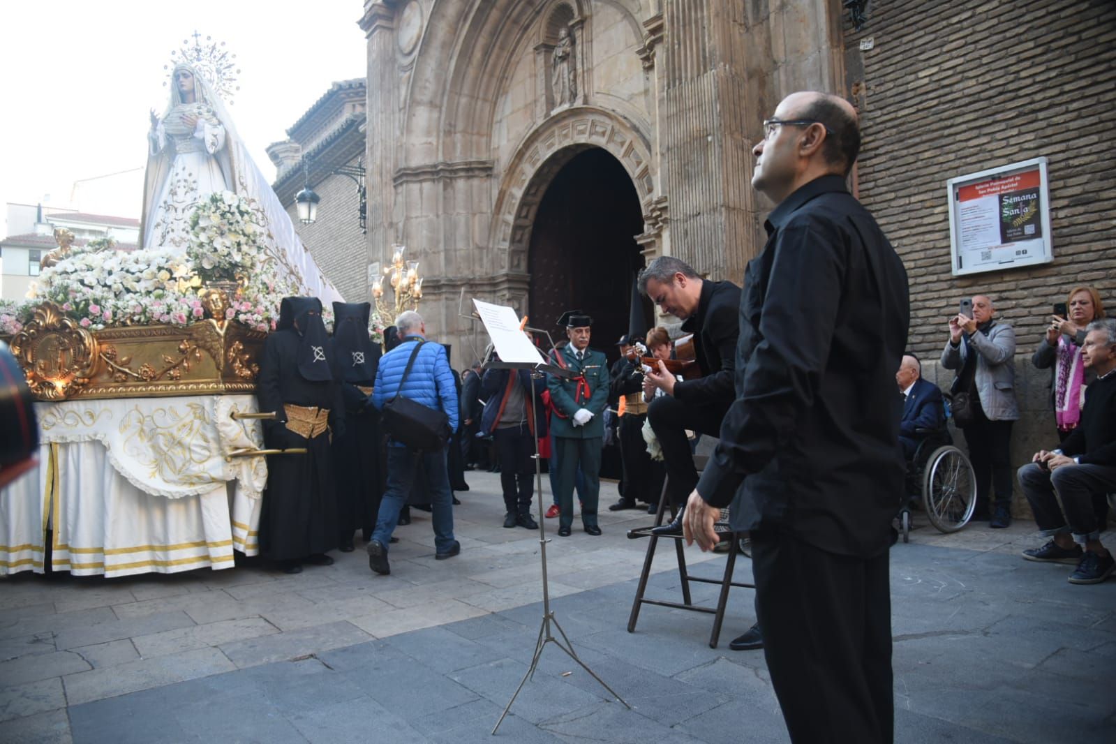 En imágenes | Procesiones del Jueves Santo en Zaragoza