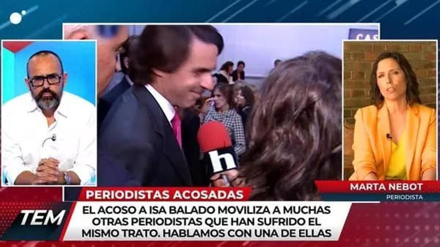 El lamentable recuerdo de Marta Nebot con Aznar por su escote: &quot;Nadie pensó en un juzgado&quot;