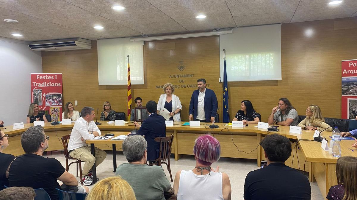 Darrer ple d'investidura a l'Ajuntament de Sant Vicenç