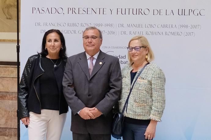 Las Palmas de Gran Canaria. Los cuatro Rectores de la ULPGC, protagonistas del coloquio ?Pasado, presente y futuro de la ULPGC?  | 22/05/2019 | Fotógrafo: José Carlos Guerra