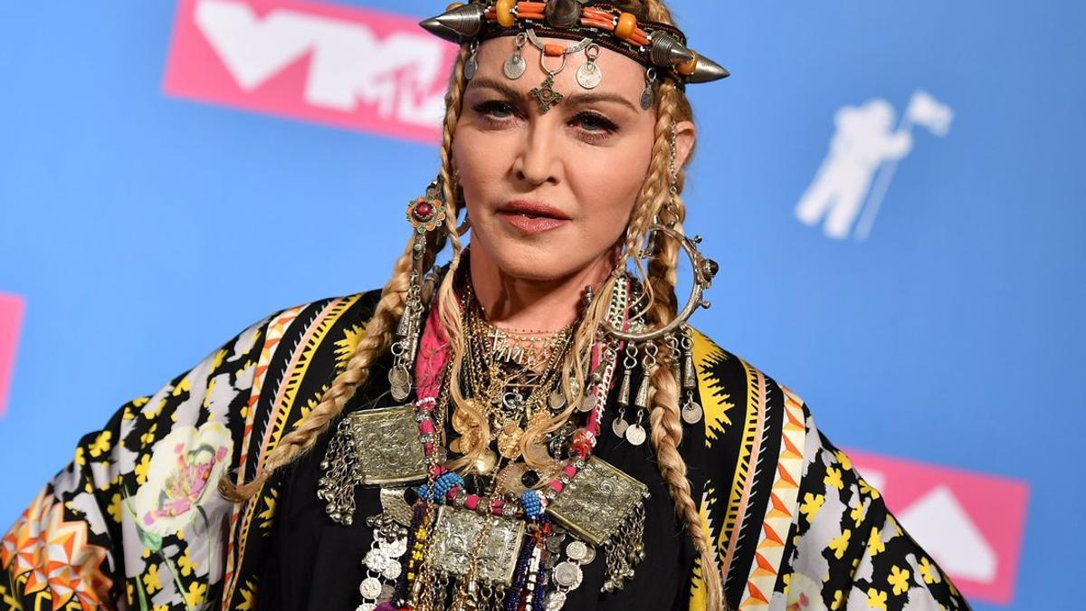 Madonna, en los MTV Video Music Awards, en Nueva York, en el 2018.