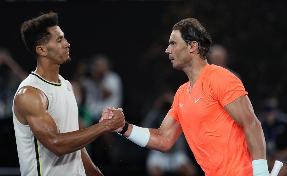 Abierto de Australia: Michael Mmoh - Rafa Nadal