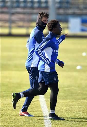 Entrenamiento del Real Zaragoza