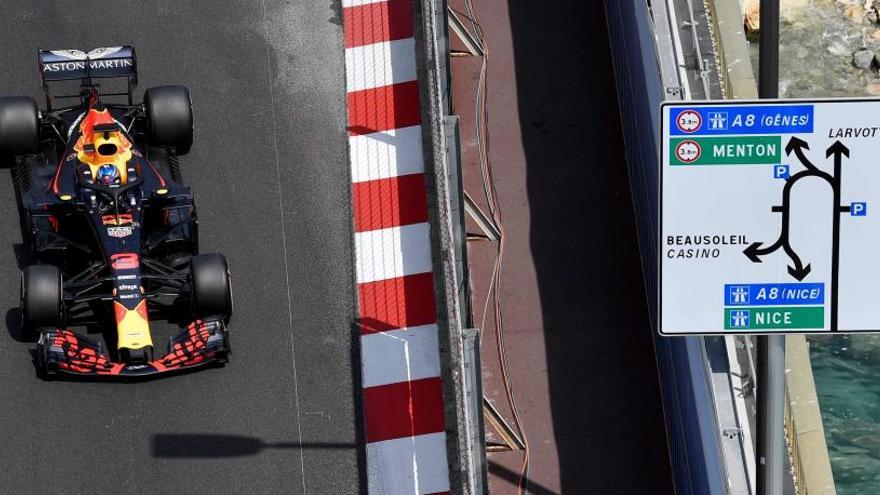 Ricciardo, &#039;pole&#039; en Mónaco, con Alonso 7º y Sainz 8º