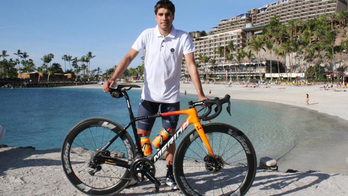 Mikel Landa resalta que Gran Canaria es un paraíso deportivo único