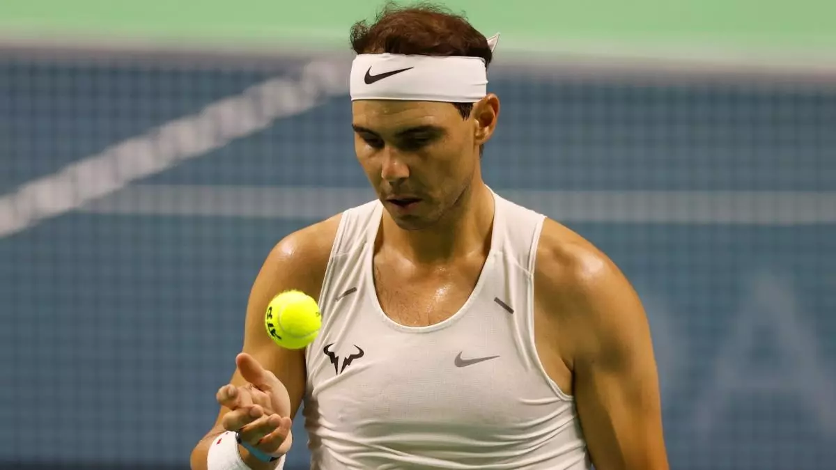 Rafa Nadal - Botic Van de Zandschulp: horario y d車nde ver hoy el partido de Espa?a en la Copa Davis