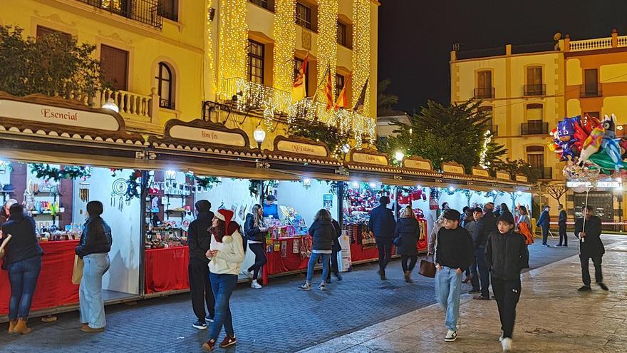 Vinaròs celebra su Fira de Nadal con 37 puestos