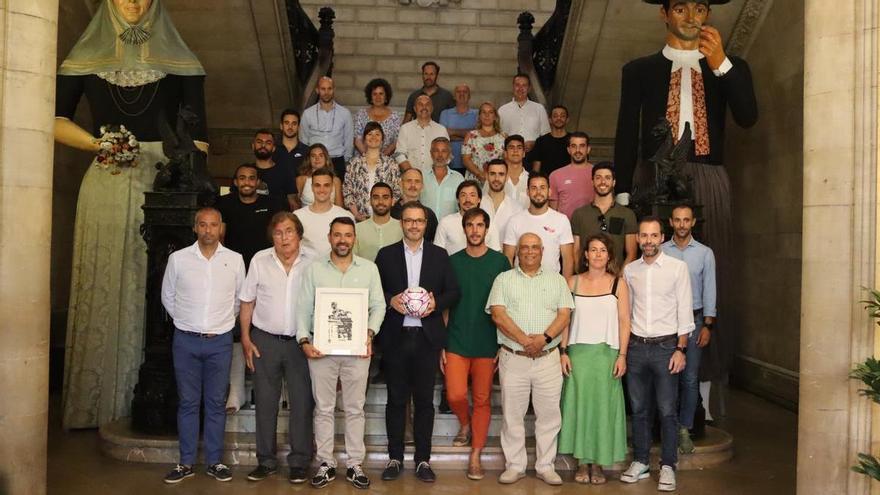 Cort homenajea al Palma Futsal y Fabio se despide