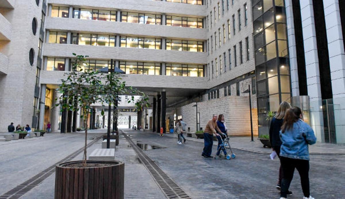 Una parte del Hospital Universitario de Gran Canaria Doctor Negrín.