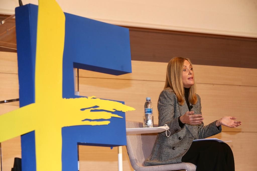 Foro +Europa: Emma Navarro, exvicepresidenta del BEI