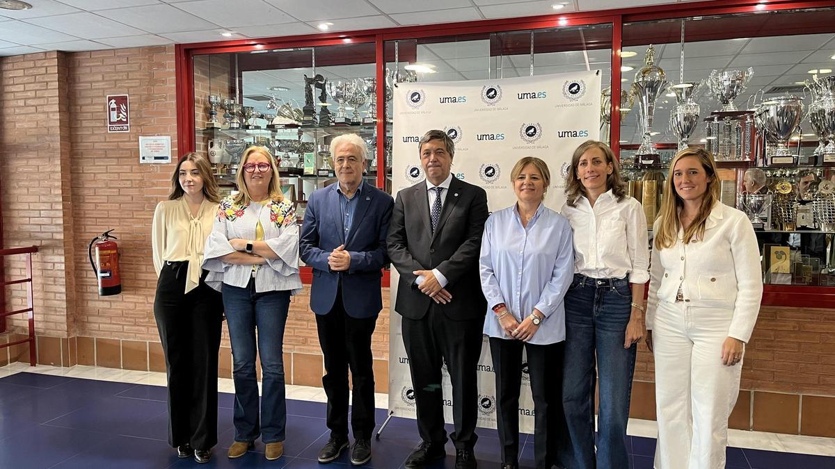 Acto de presentación del programa 'Mueve Montañas' en la Universidad de Málaga