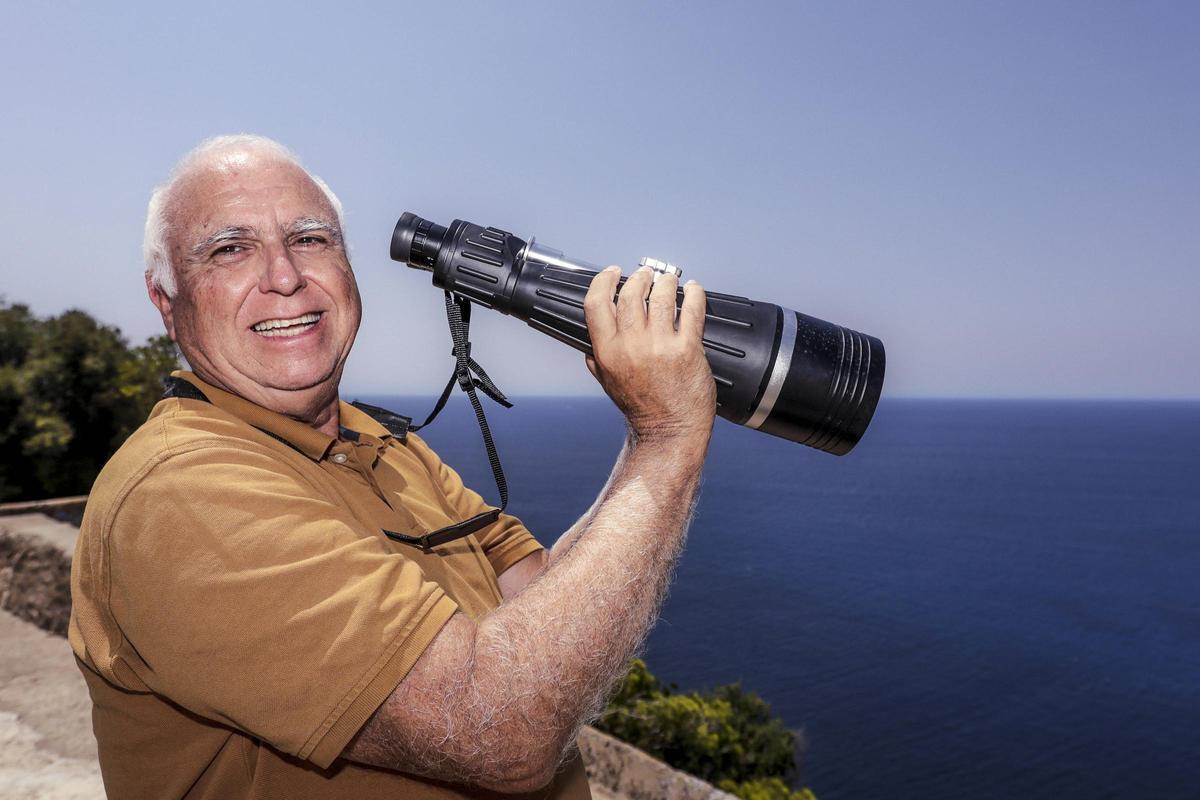 Alfredo Bonet, presidente de AstroMallorca, asociación astronómica con más de 200 socios en la isla