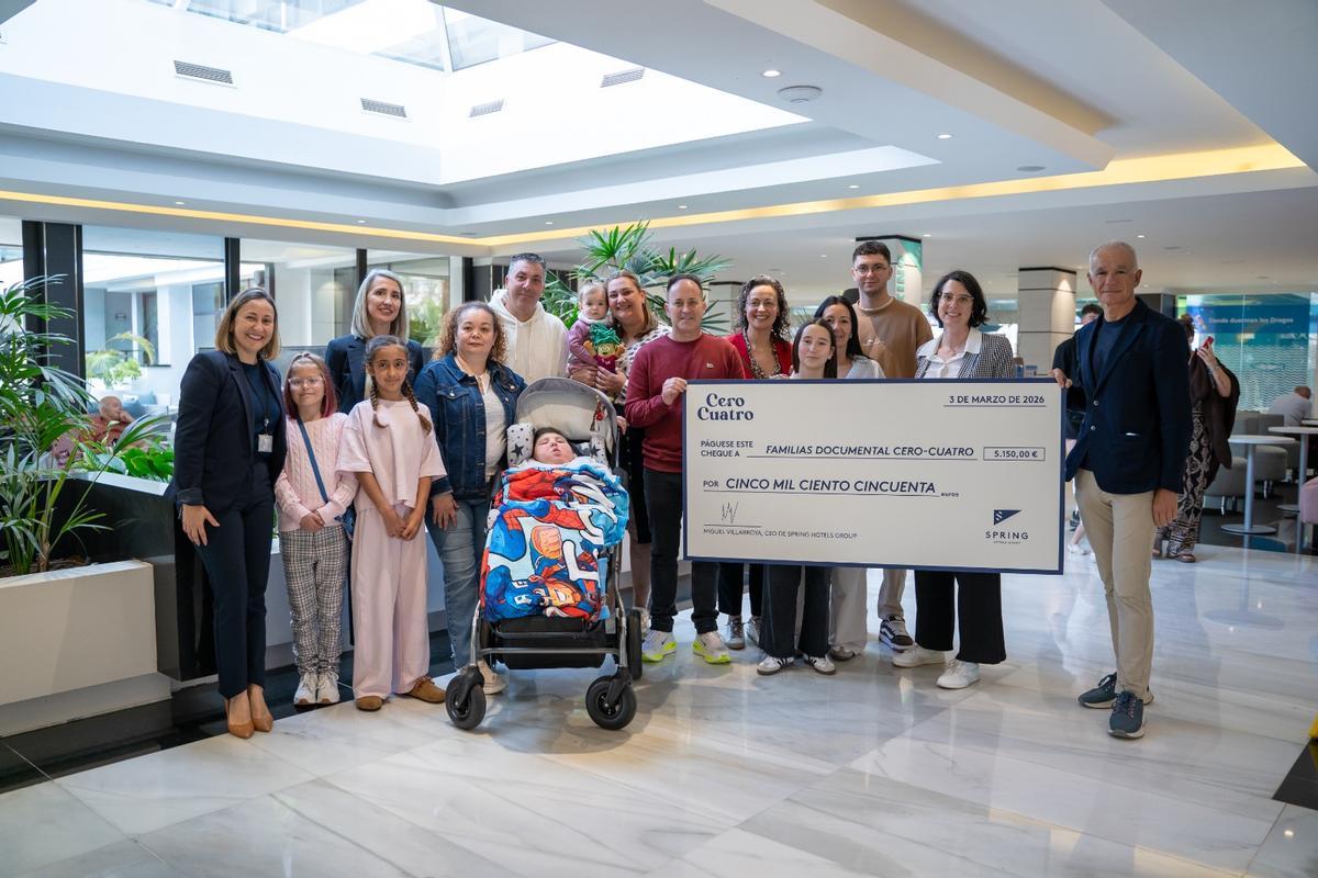 Uno de los momentos de la entrega