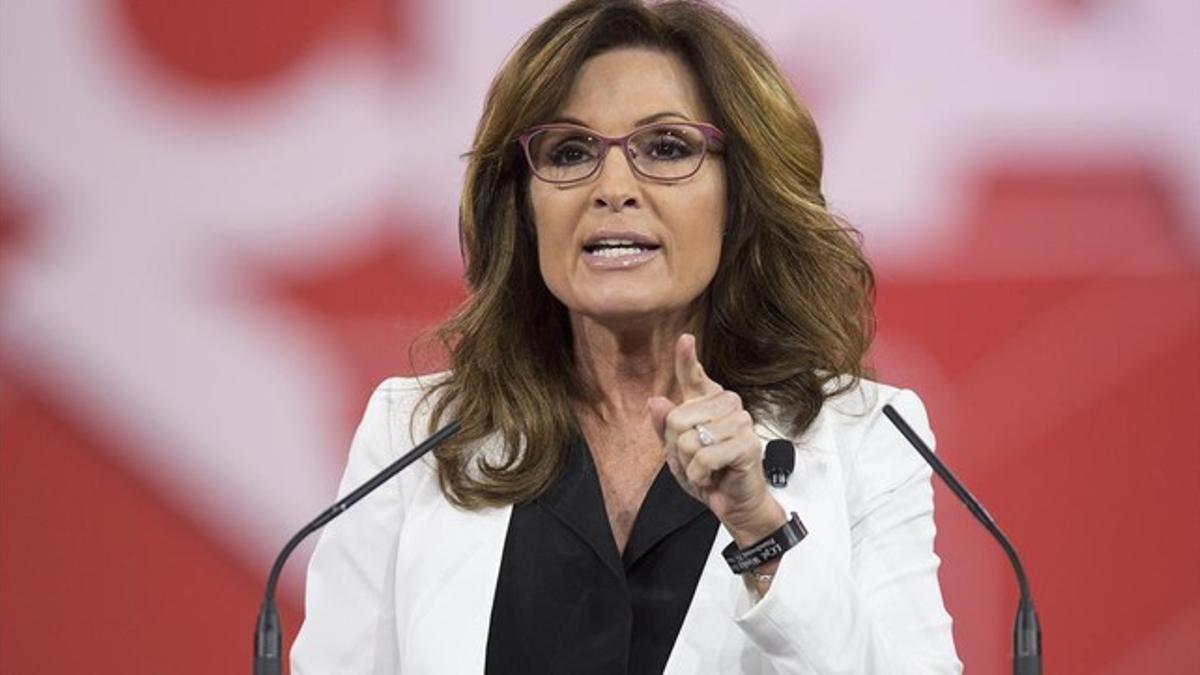 Sarah Palin, en un acto público reciente