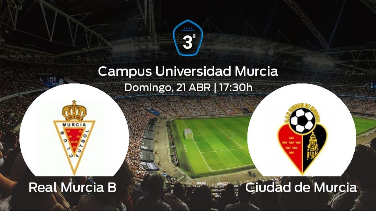 Jornada 37 de la Tercera División: Previa del enfrentamiento Real Murcia B - Ciudad de Murcia