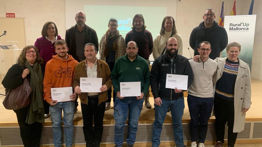 Mallorca Rural premia cuatro proyectos emprendedores en el ámbito agrario