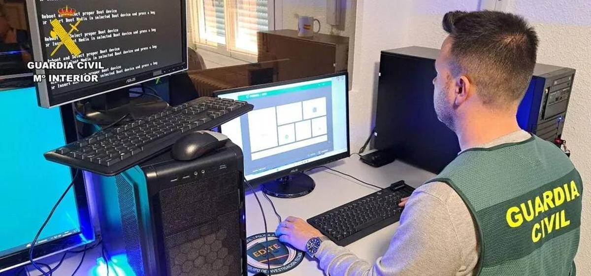 Els equips de ciberdelinqüencia de la Guàrdia Civil d'Albacete van començar la investigació el desembre
