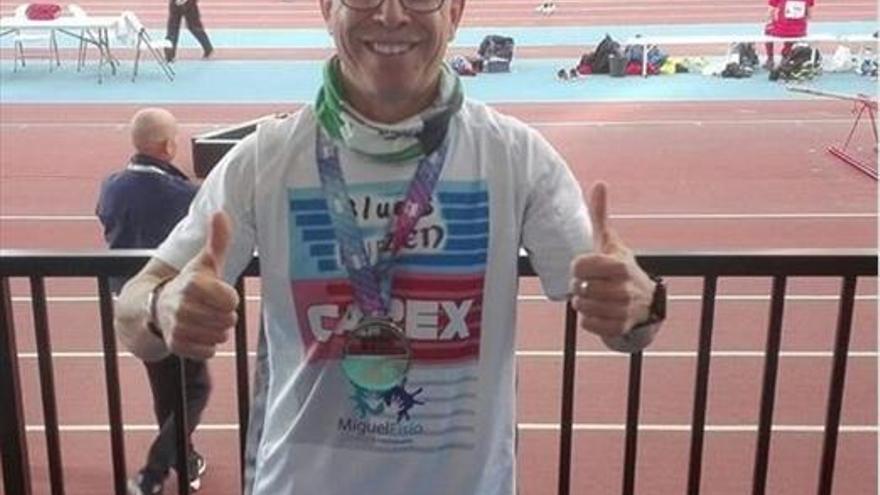 Oro para Miguel Periáñez en 3.000 metros marcha