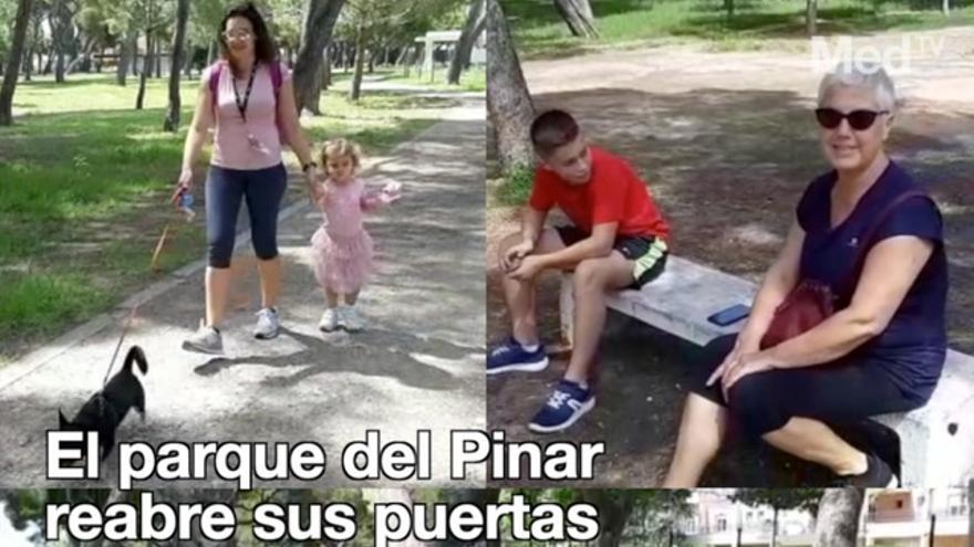 El parque del Pinar reabre sus puertas en Castellón