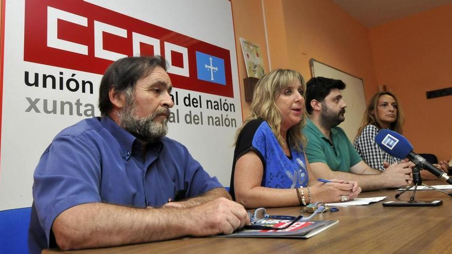 CC OO y UGT piden que todo el empleo del centro de discapacitados de Langreo sea público