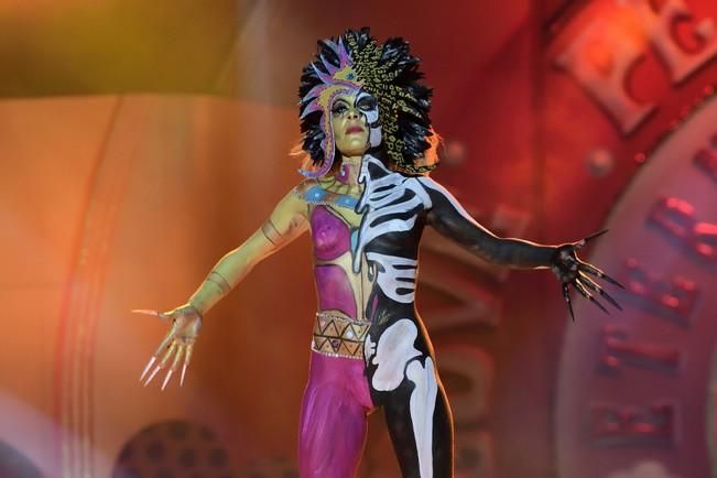 Carnaval de Las Palmas de Gran Canaria 2017: Concurso de Maquillaje Corporal