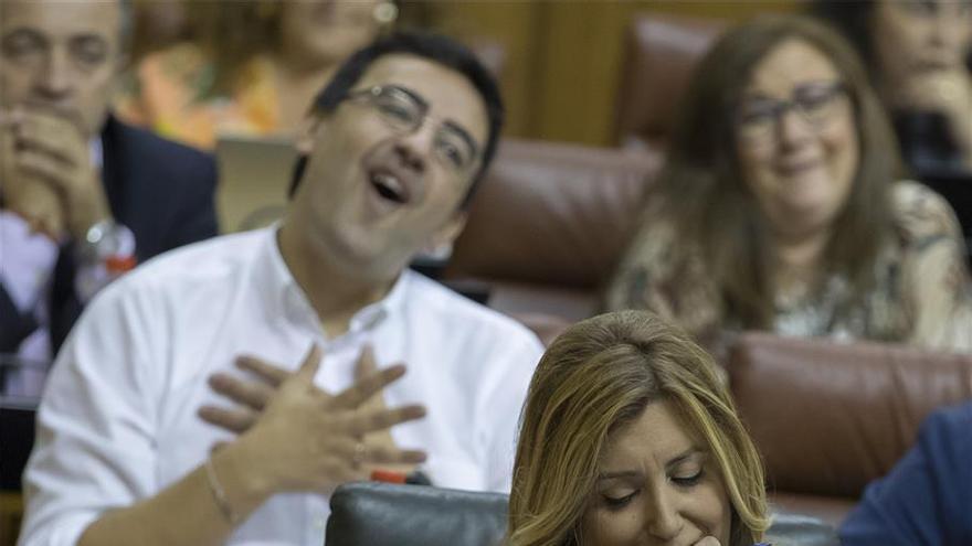 Bronca en el Parlamento andaluz en la sesión de control al Gobierno
