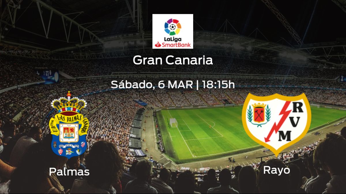 Jornada 28 de la Segunda División: previa del duelo Las Palmas - Rayo Vallecano