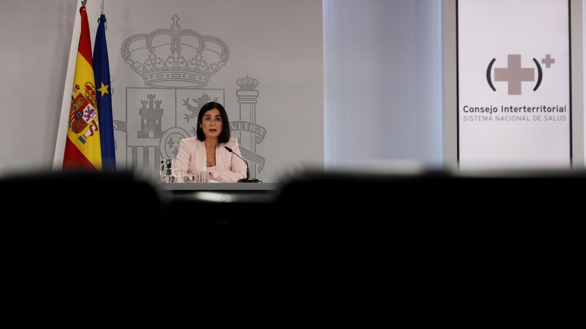 Carolina Darias, ministra de Sanidad.