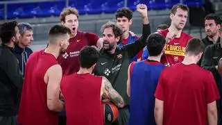 Roger Grimau: “Espero que el Palau sea decisivo ante Olympiacos”