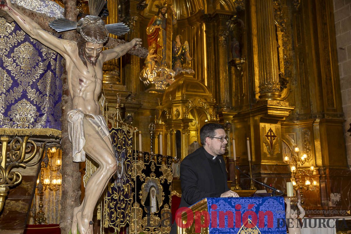 Juan Esteban Piernas pregona la Semana Santa de Caravaca